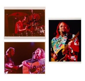 Robert Matheu (American, 1955-2018) David Crosby and Stephen Stills Photograph Assortment
