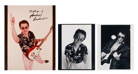 Robert Matheu (American, 1955-2018) Marshall Crenshaw Photograph Assortment