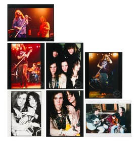 Robert Matheu (American, 1955-2018) The Black Crowes Photograph Assortment