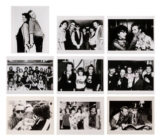 Robert Matheu (American, 1955-2018) The Pretenders Photograph Assortment