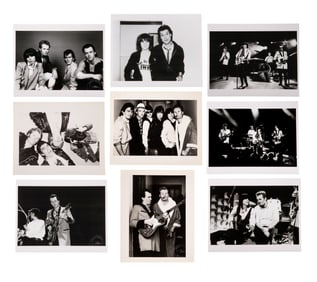 Robert Matheu (American, 1955-2018) The Pretenders Photograph Assortment