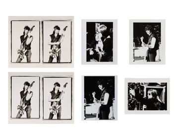 Robert Matheu (American, 1955-2018) The Pretenders Photograph Assortment