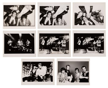 Robert Matheu (American, 1955-2018) The Pretenders Photograph Assortment