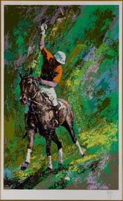 Mark King (American, 1931-2014) 'Polo' Serigraph