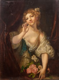 Unknown Artist (19th / 20th Century) Oil on Canvas Laid on Board