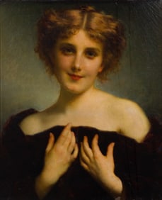 Adolphe Piot (American / French, 1850-1910) Oil on Canvas