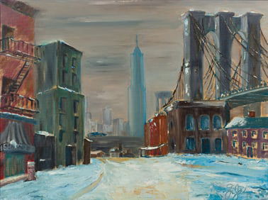 George J. Hirsch (American, 20th Century) Oils on Board