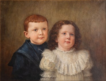Unknown Artist (American School, 19th Century) Oil on Canvas