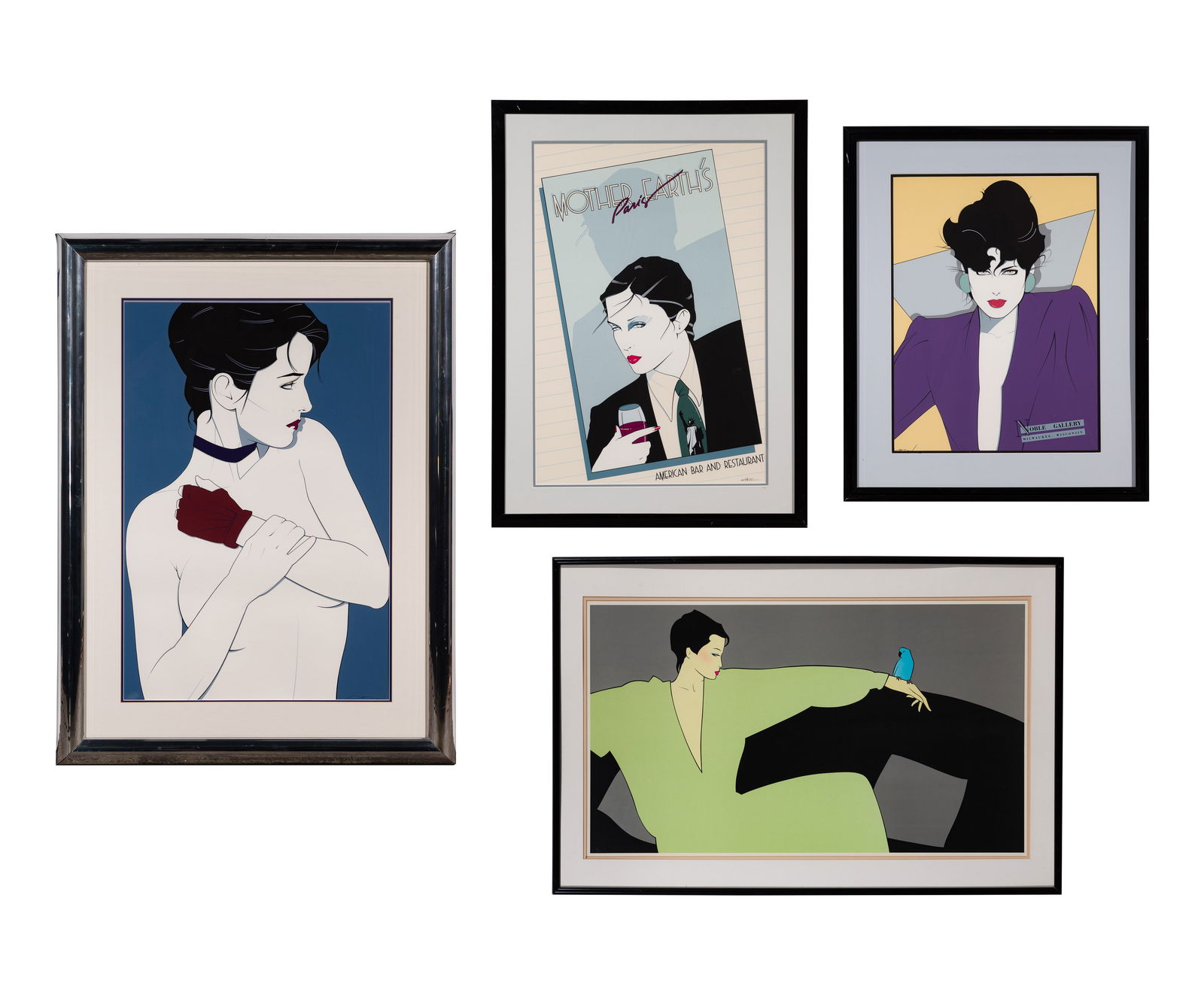 Patrick Nagel (American, 1945-1984) Serigraph Assortment (1 of 6)