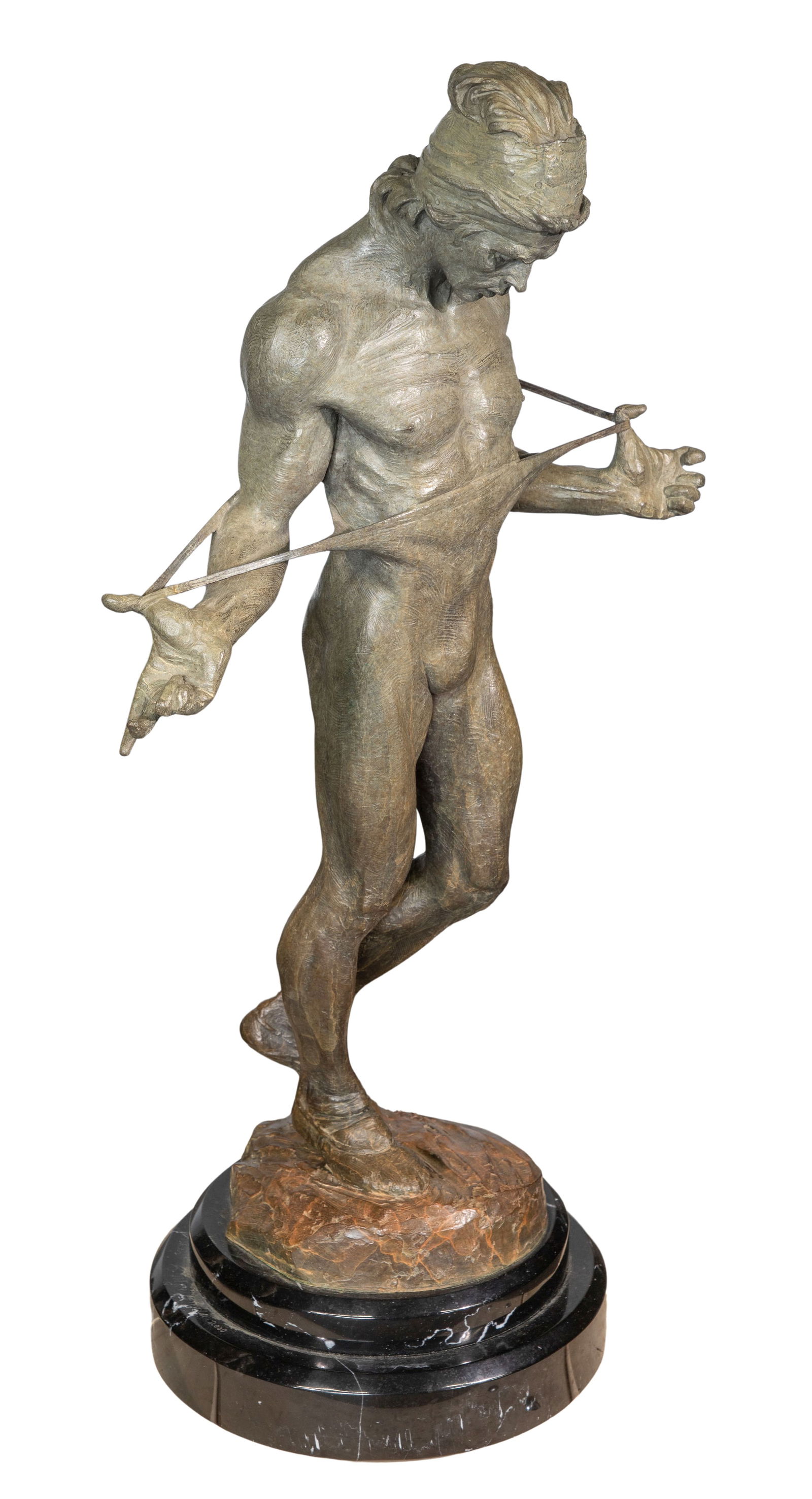 Richard MacDonald (American, b.1946) 'Nureyev Apres Repitition' Bronze Sculpture (1 of 7)