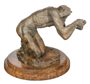 Richard MacDonald (American, b.1946) 'Romeo' Bronze Sculpture