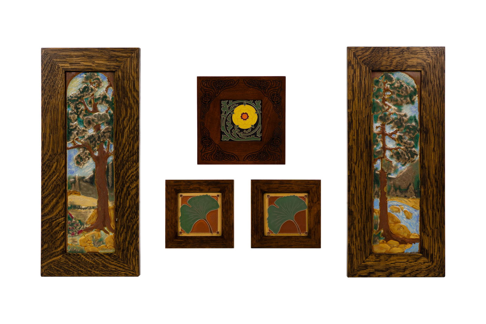 After Fritz Volke (German, 1868-1944) Ceramic Tile Assortment (1 of 2)