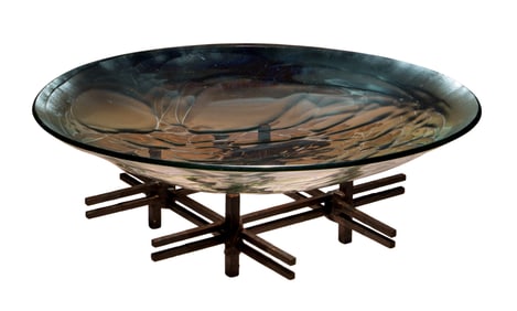 Scott Amrhein (21st Century) Art Glass Bowl