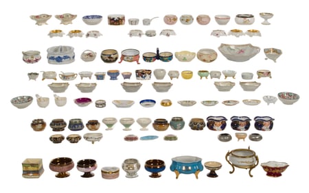 English and European Salt Cellar Assortment