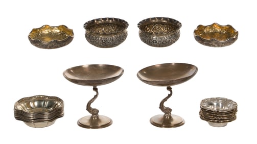 Sterling Silver Salt Cellar Assortment