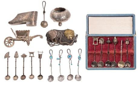 Chinese Export Salt Cellar Assortment