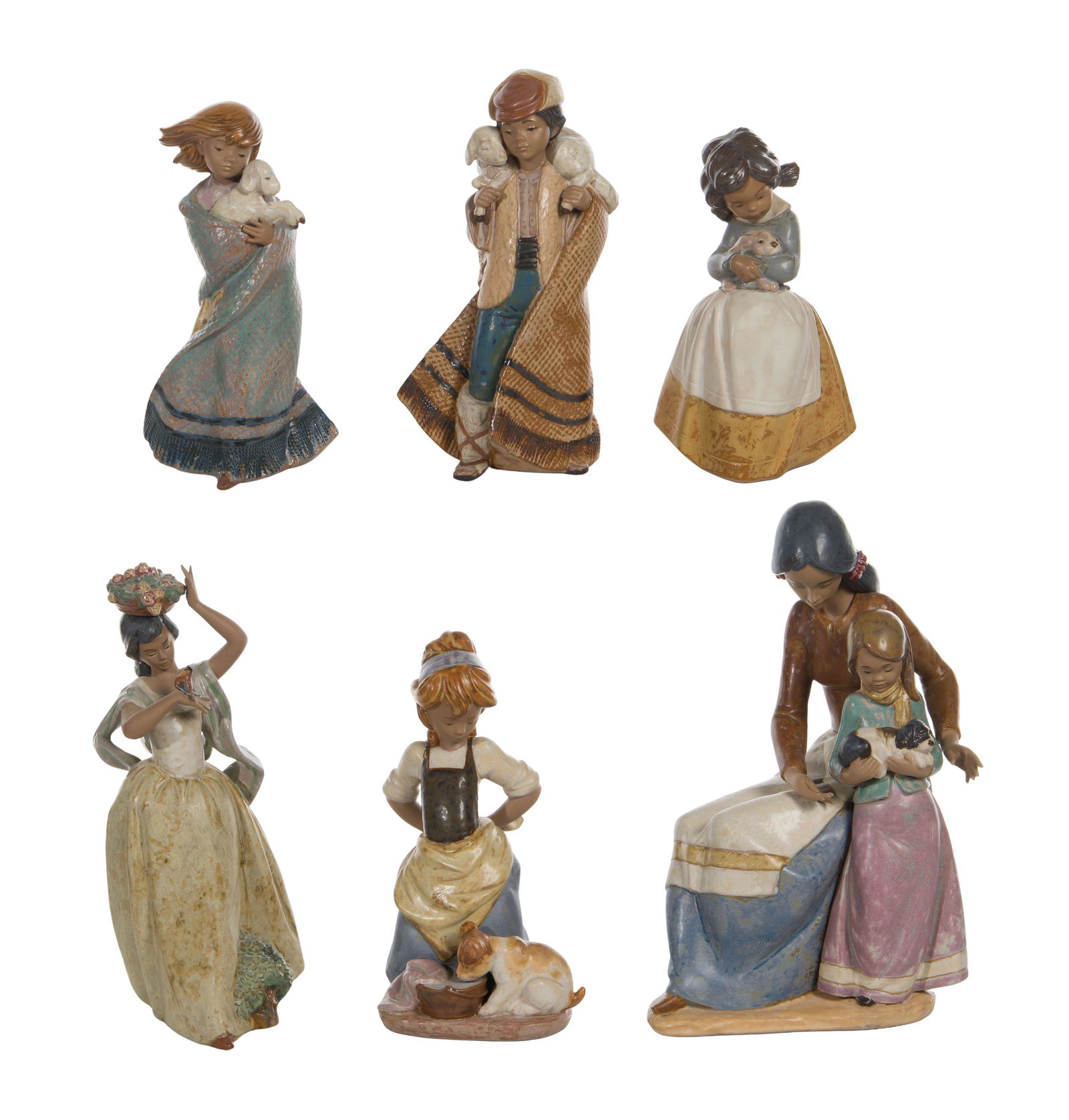 Lladro Gres Figurine Assortment (1 of 2)
