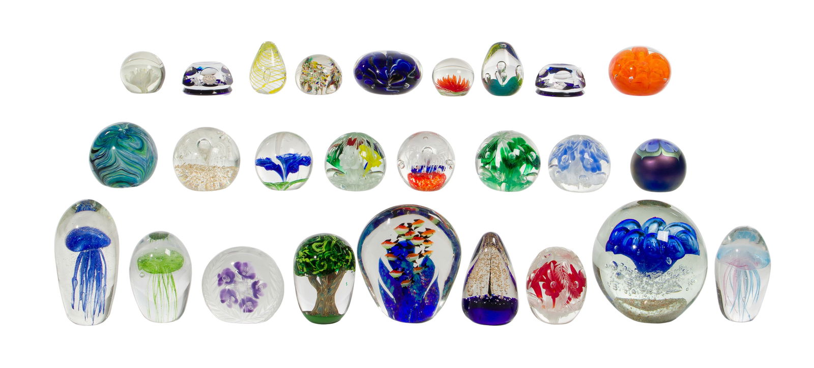Art Glass Paperweight Assortment (1 of 1)