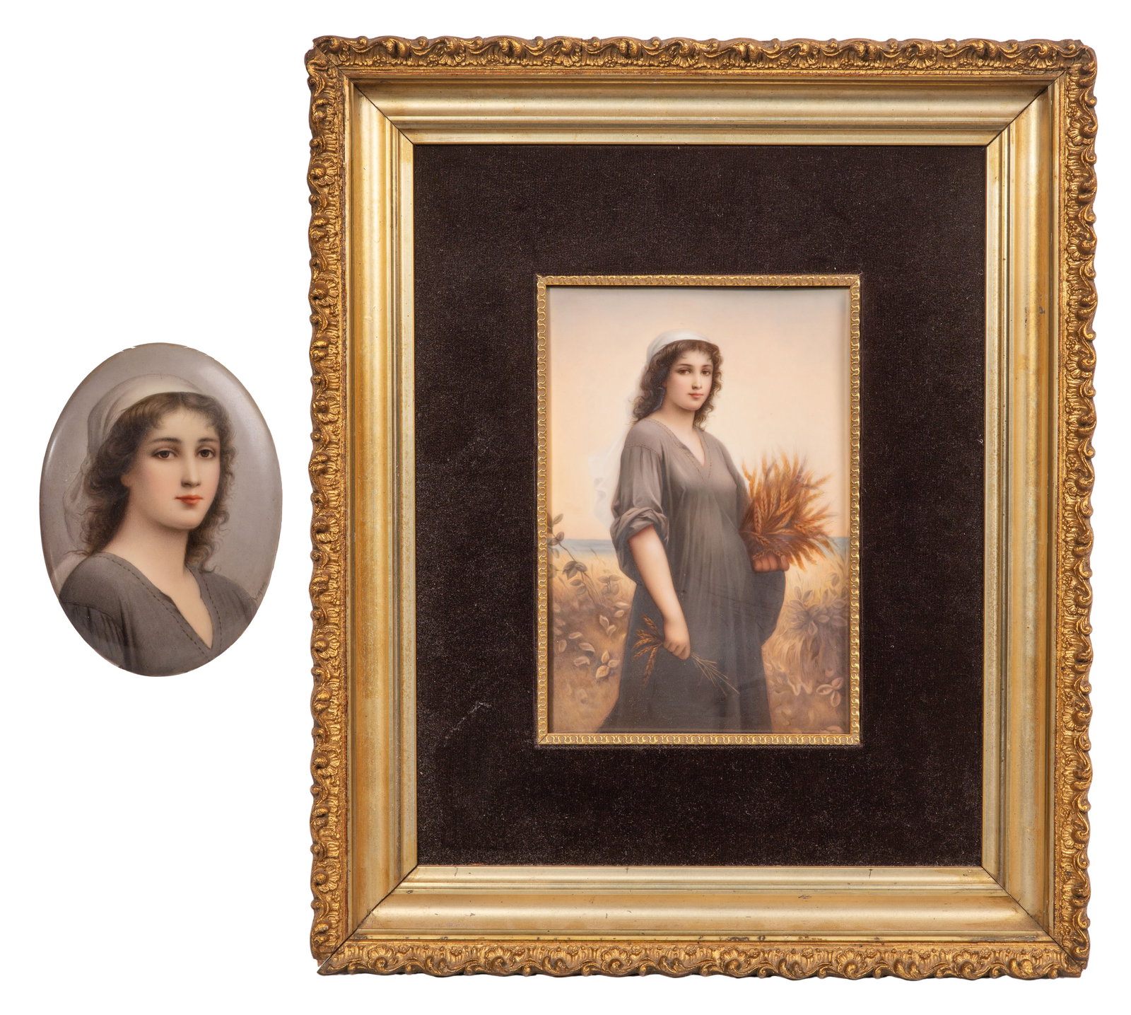 KPM Style Porcelain Plaques (1 of 5)