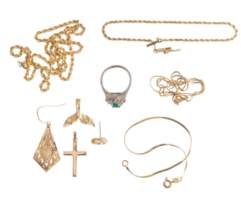 14k Gold Jewelry Assortment