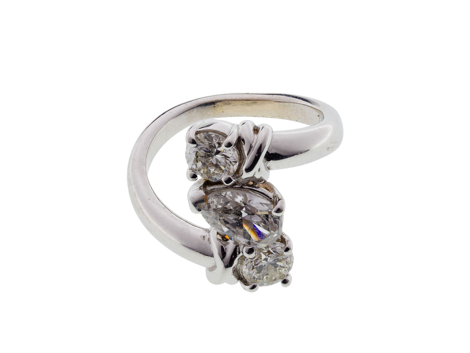 14k White Gold and Diamond Ring (1 of 2)