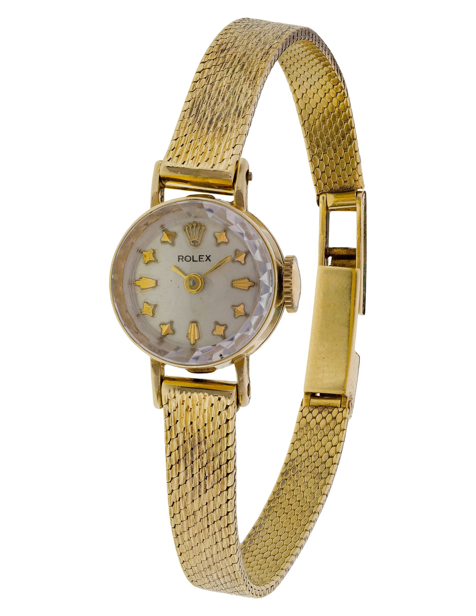 Rolex 14k Yellow Gold Case and Band Wristwatch (1 of 4)