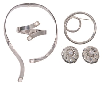 Mexican (950) and Sterling Silver Jewelry Assortment