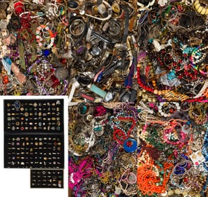 Costume Jewelry, Ring and Wristwatch Assortment