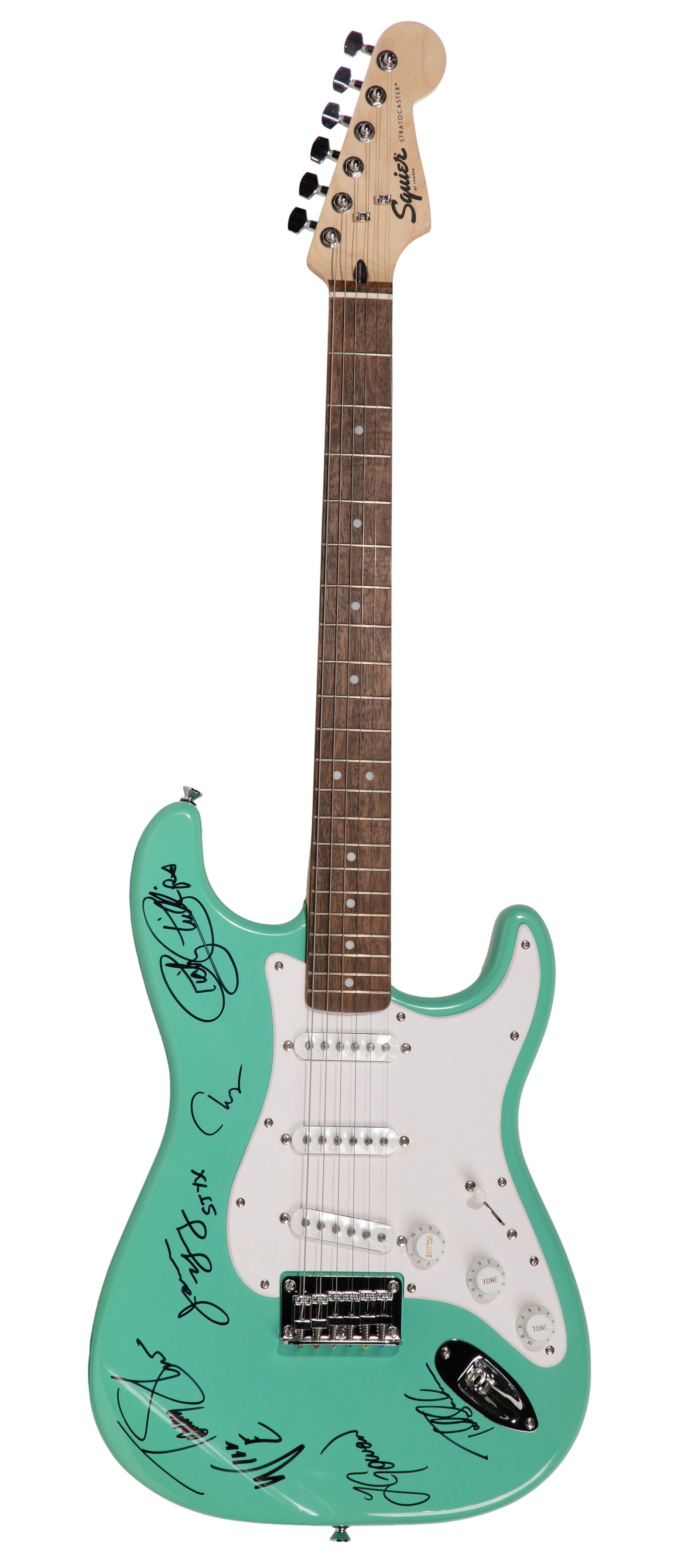 Styx Autographed Electric Fender Guitar (1 of 3)