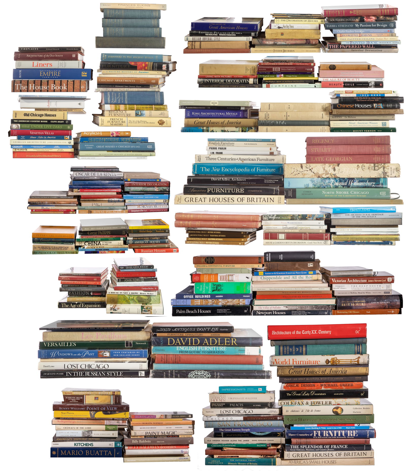 Architectural and Decorative Arts Book Assortment (1 of 1)