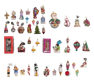 Christopher Radko Christmas Ornament Assortment