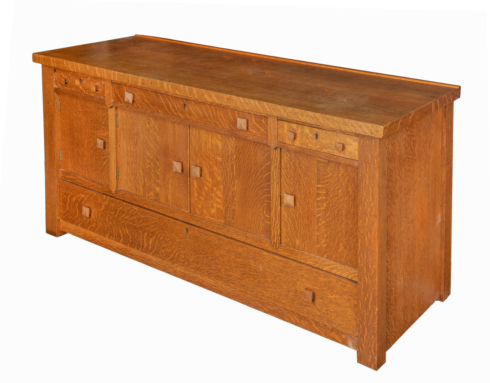 Stickley Style Mission Oak Buffet (1 of 3)