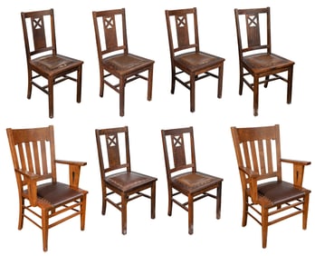 Mission Style Oak Chair Assortment