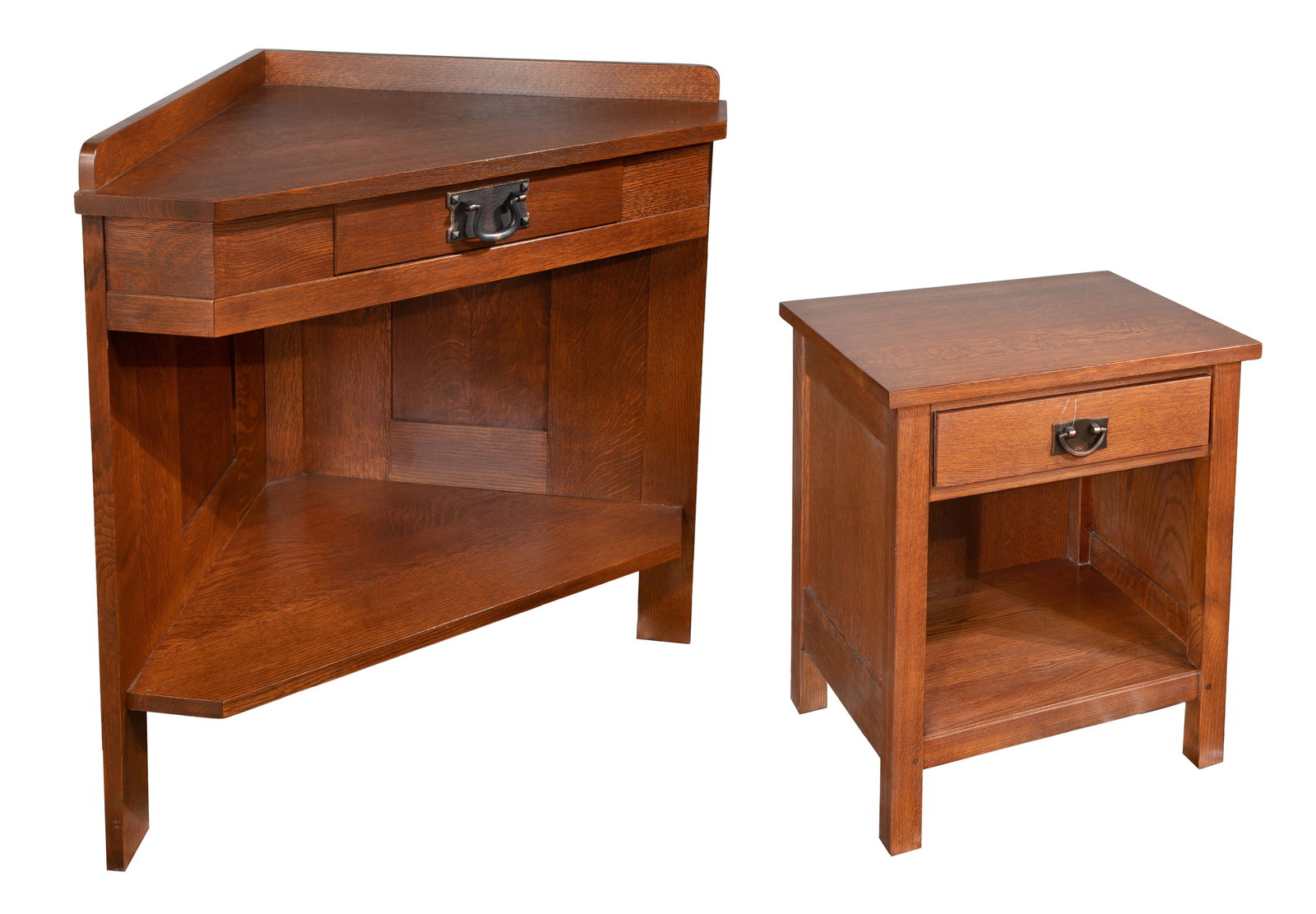 Stickley Corner Console and Nightstand (1 of 4)