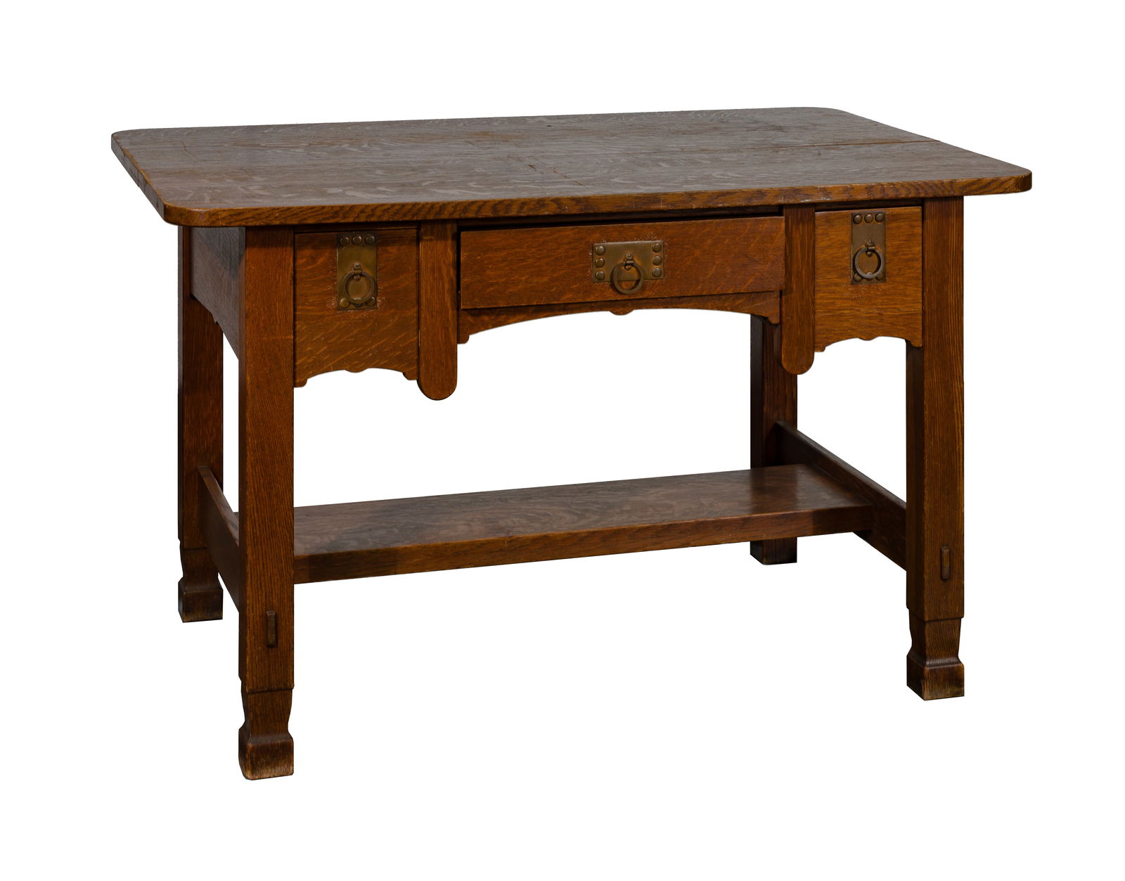 Imperial Company Oak Desk (1 of 5)