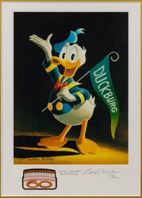 Carl Barks (American, 1901-2000) '60 Years Quacking' Lithograph