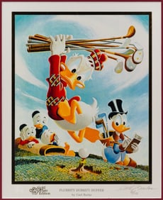 Carl Barks (American, 1901-2000) 'Flubbity Dubbity Duffer' Lithograph