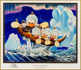 Carl Barks (American, 1901-2000) 'Luck of the North' Lithograph