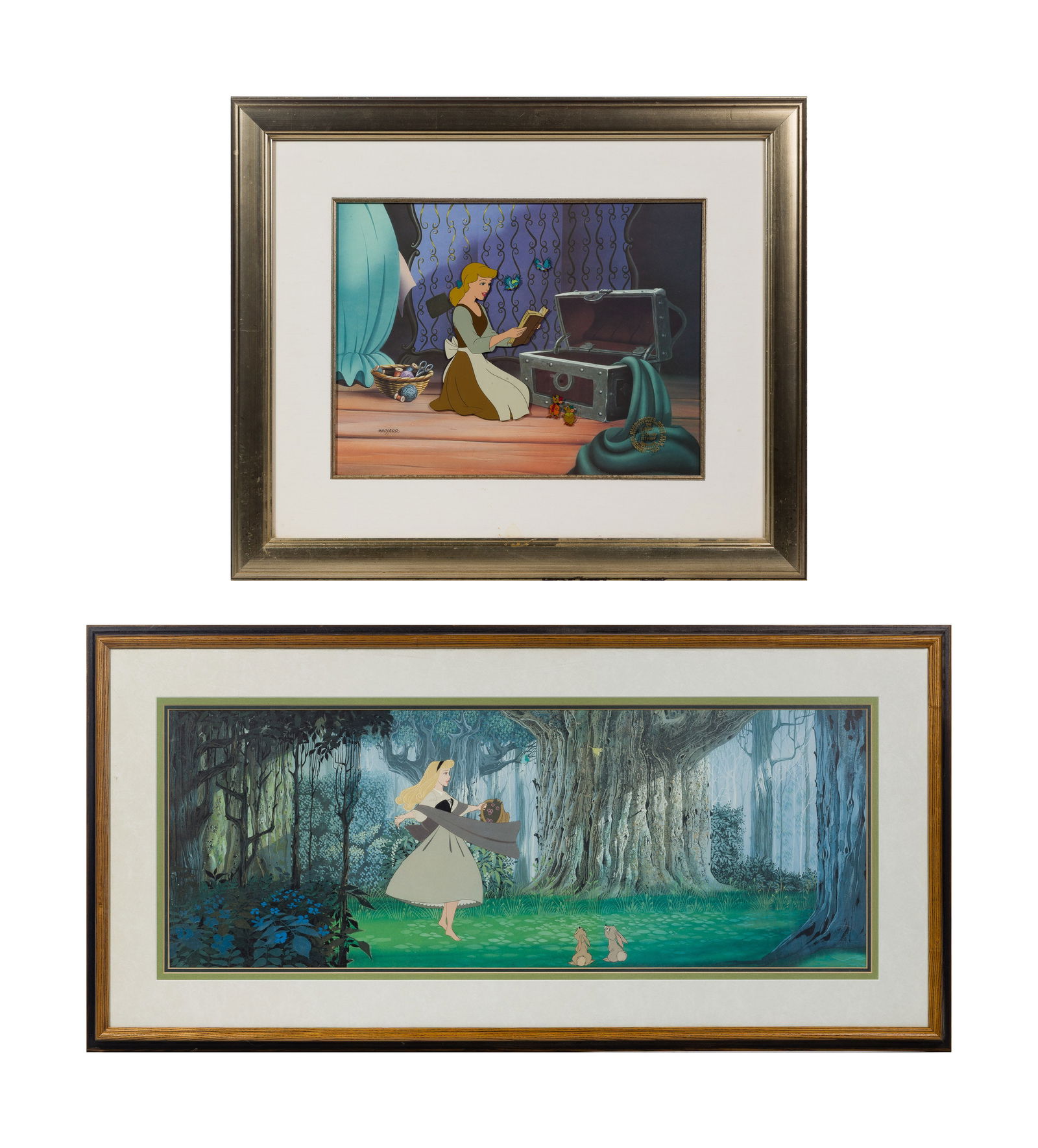 Disney 'Cinderella' Sericel and Lithograph (1 of 4)