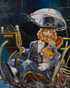 Randy Noble (American, 20th Century) Oil on Canvas