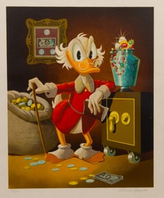 Carl Barks (American 1901-2000) 'The Money Lender' Lithograph