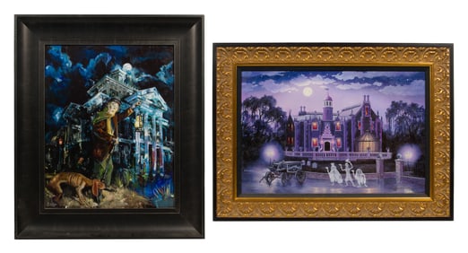 Disney 'The Haunted Mansion' Giclees on Paper