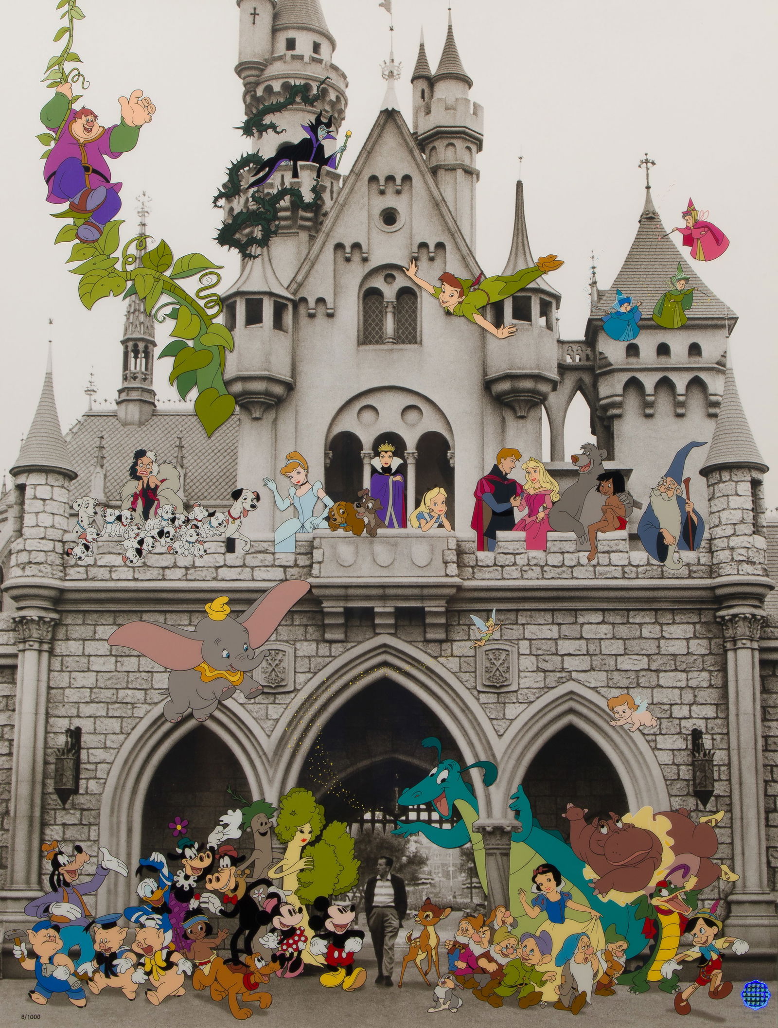 Disney 'Walt's 100 Years of Magic' Sericel (1 of 4)