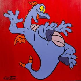 Trevor Carlton (American, 20th Century) Oil on Canvas