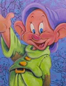 Randy Noble (American, 20th Century) Oil on Canvas