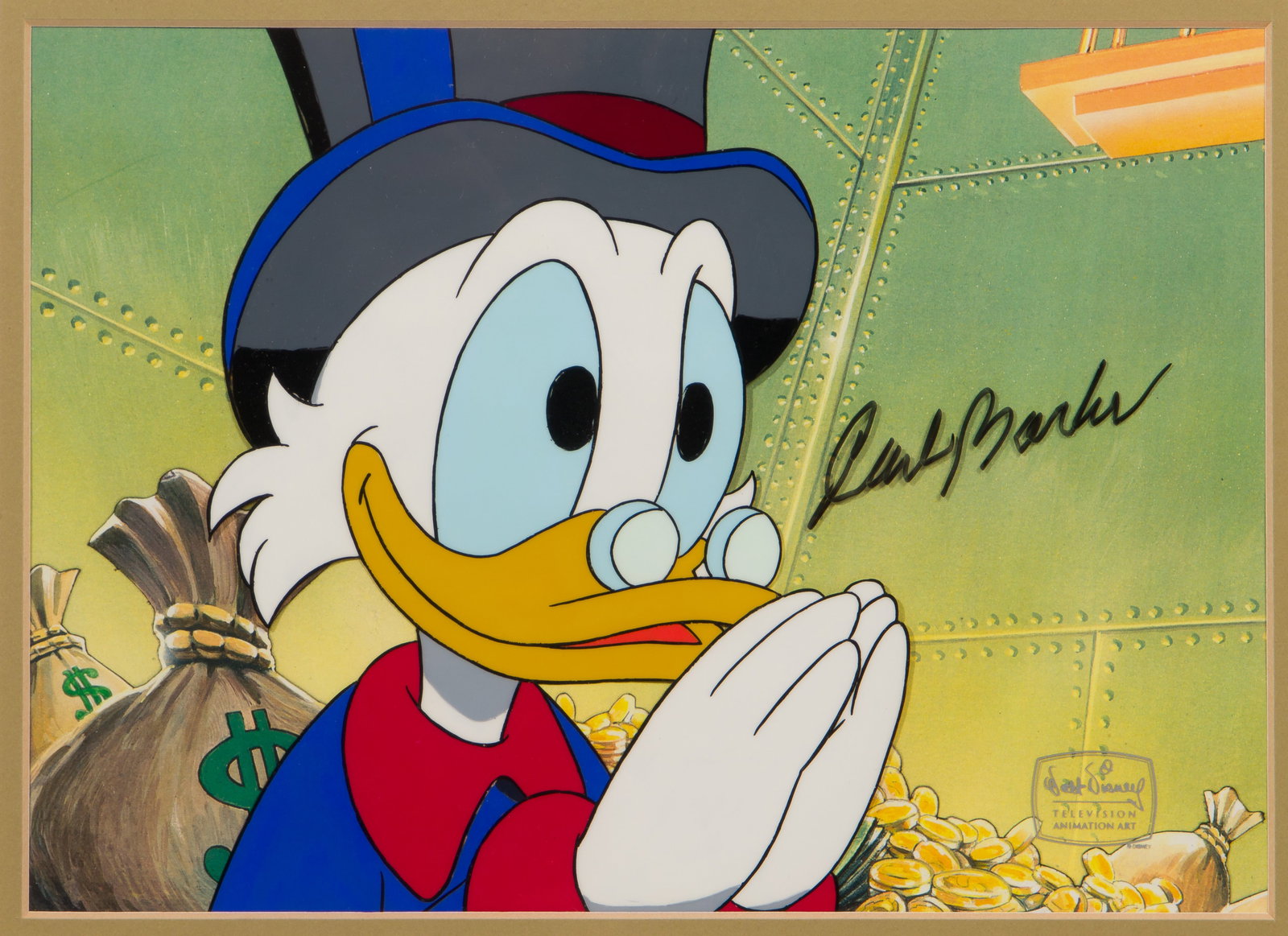 Carl Barks (American, 1901-2000) 'Duck Tales' Original Production Cel (1 of 4)