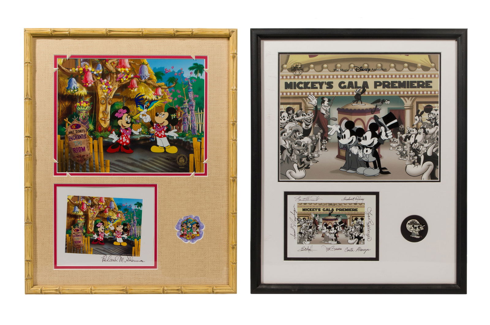 Disney Sericel, Pin and Artist Signed Card Sets (1 of 1)