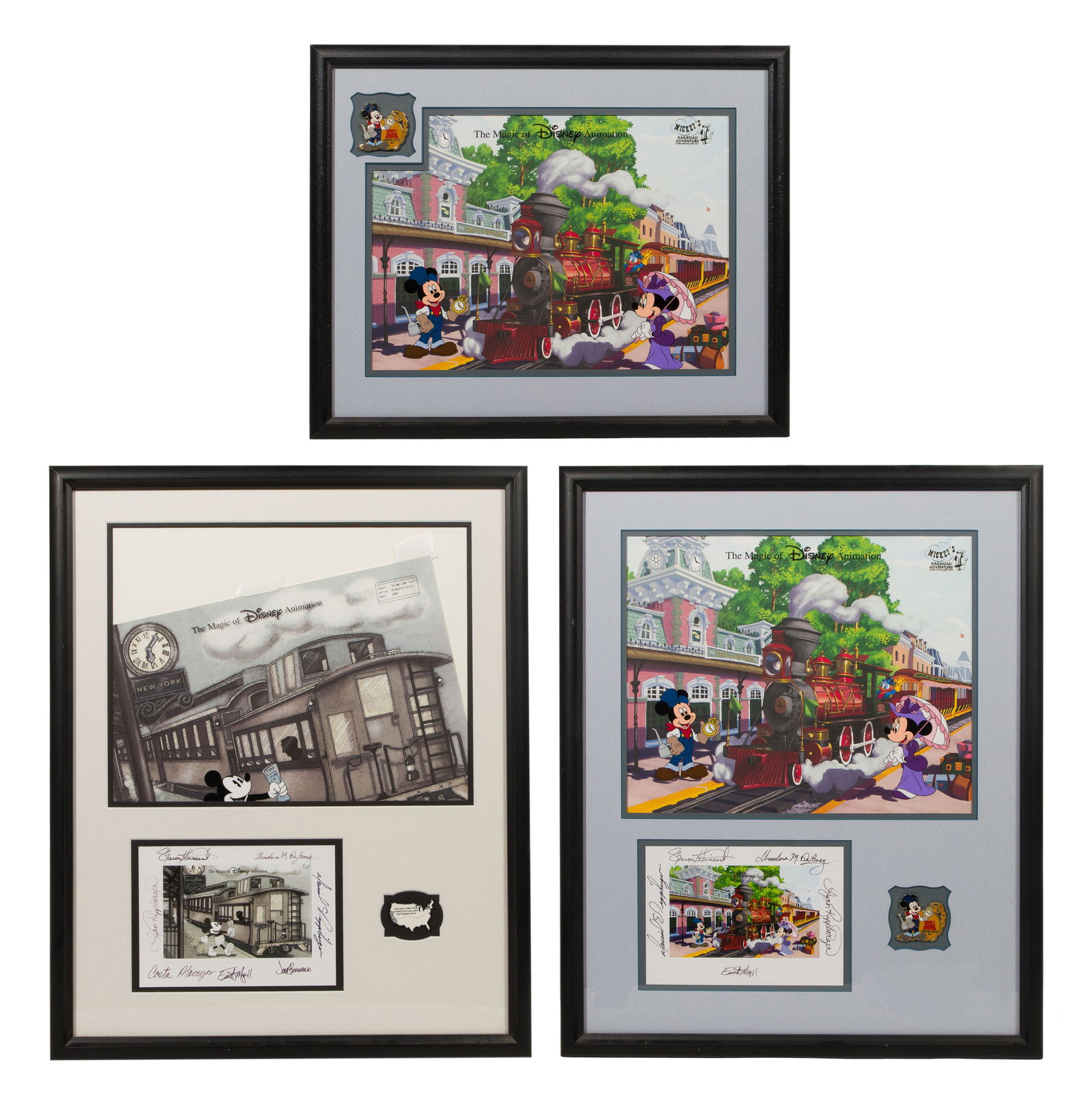 Disney 'The Magic of Disney Animation' Sericel and Pin Set Assortment (1 of 1)