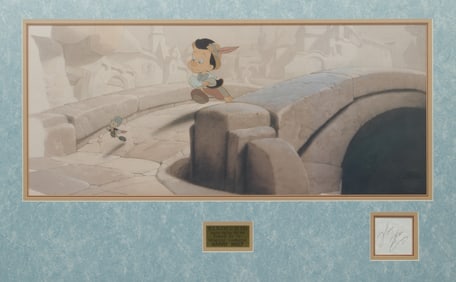 Harry Holt (American, 20th Century) 'Pinocchio' Lithograph