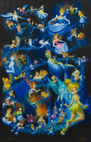 Cody Reynolds (American, 20th Century) 'Celebration of Character' Giclee on Canvas